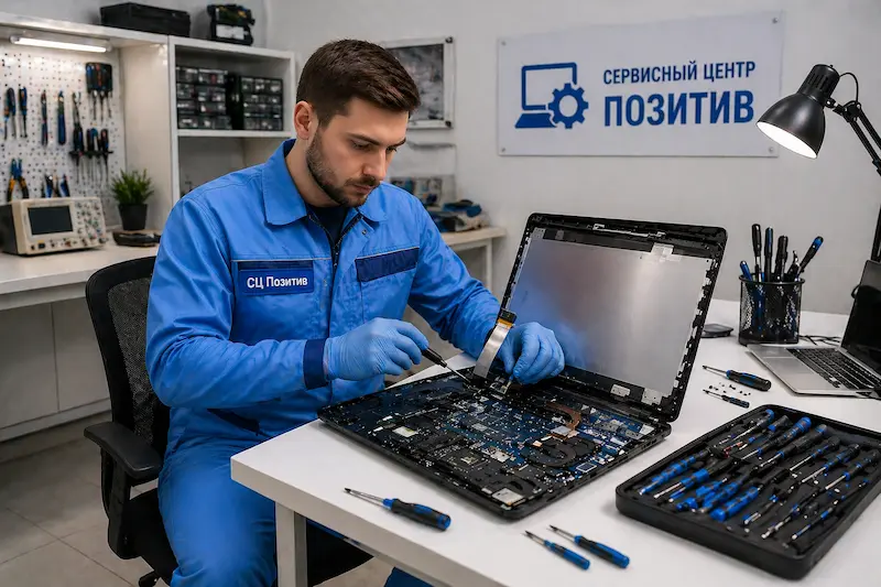 Замена шлейфа матрицы ноутбука в Энгельсе