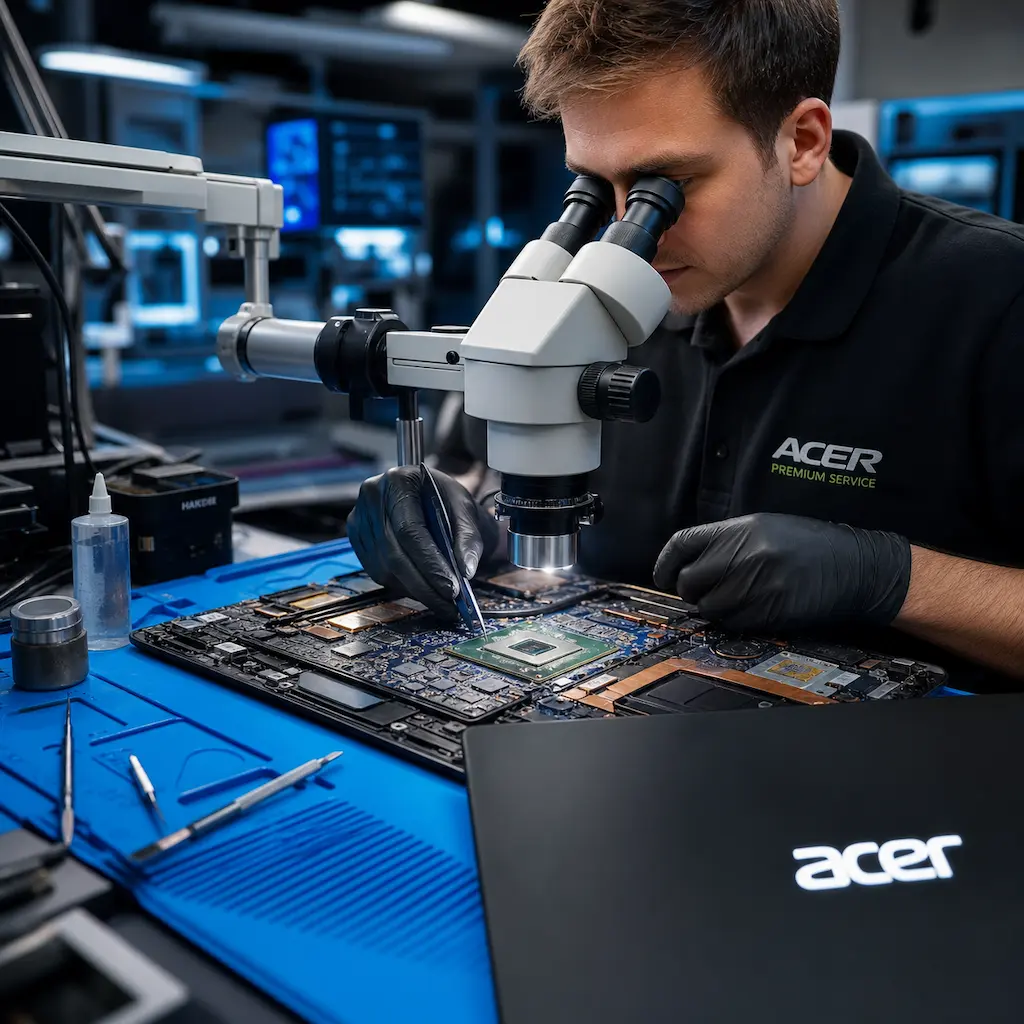 Замена видеокарты ноутбука Acer в Энгельсе
