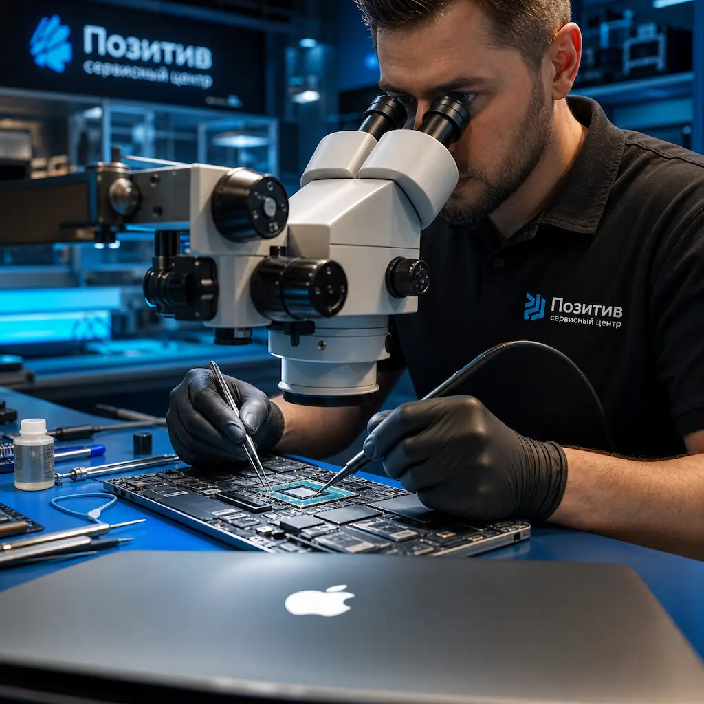 Замена видеокарты Apple MacBook в Энгельсе