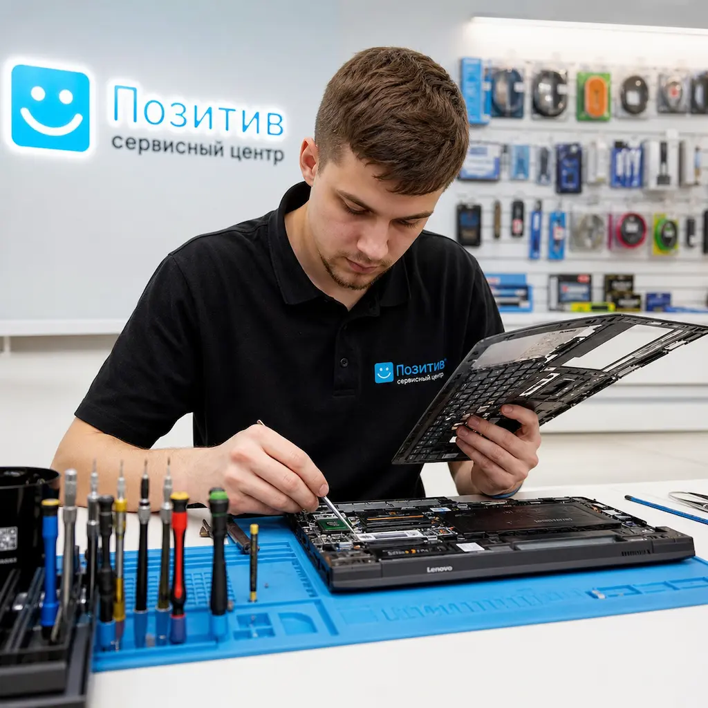 заменить клавиатуру на ноутбуке Lenovo в Энгельсе