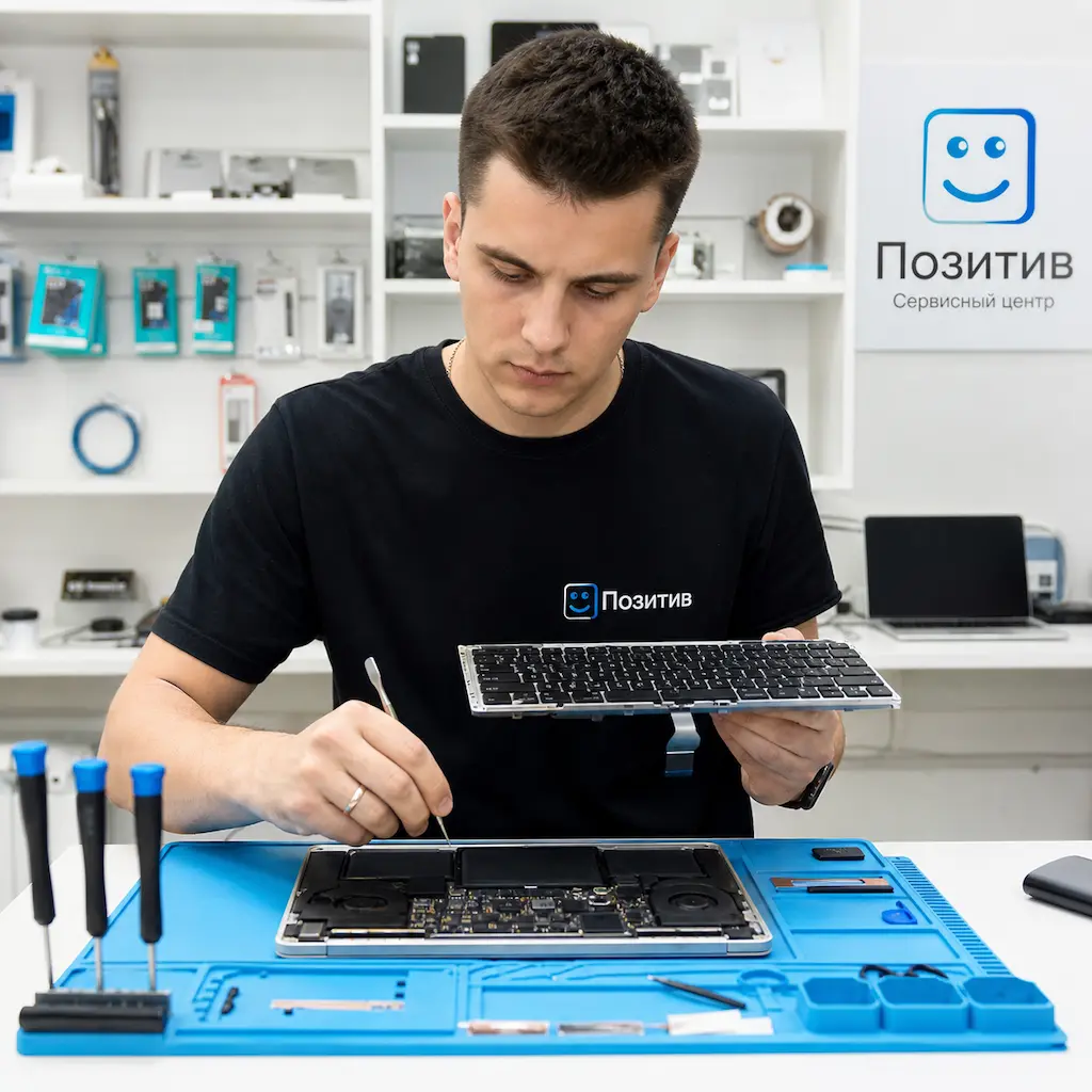 заменить клавиатуру на Apple Macbook в Энгельсе
