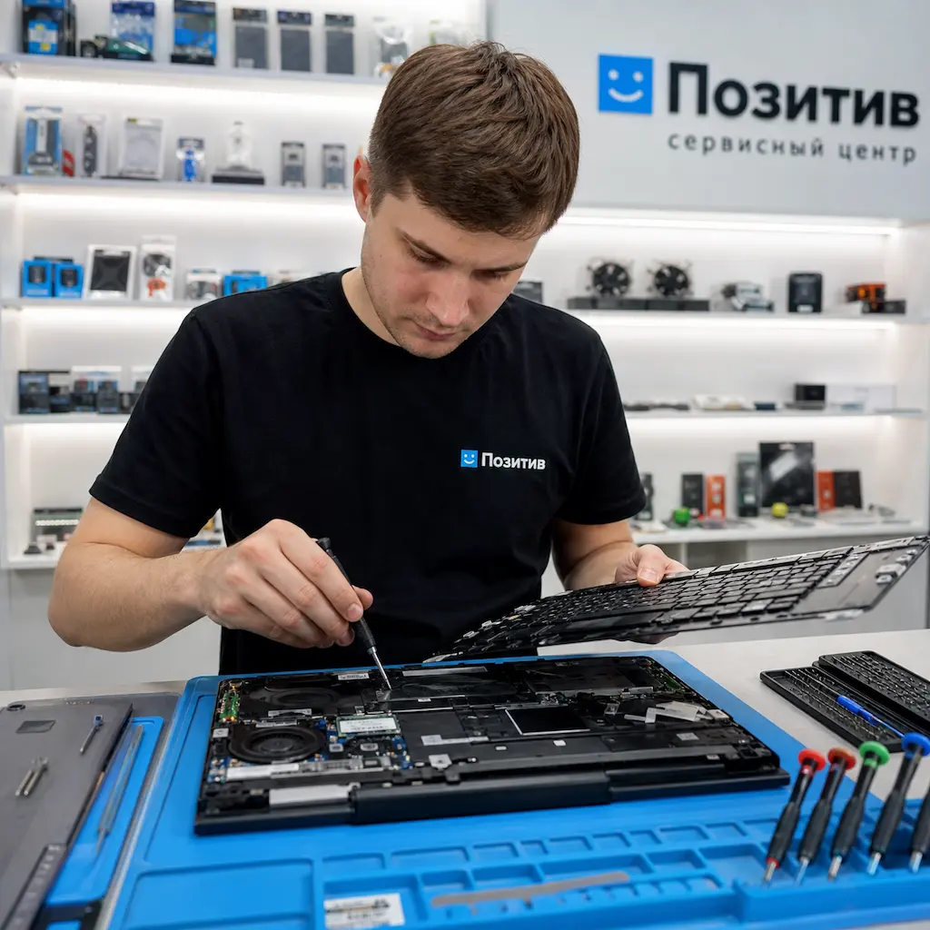 заменить клавиатуру на ноутбуке Samsung в Энгельсе