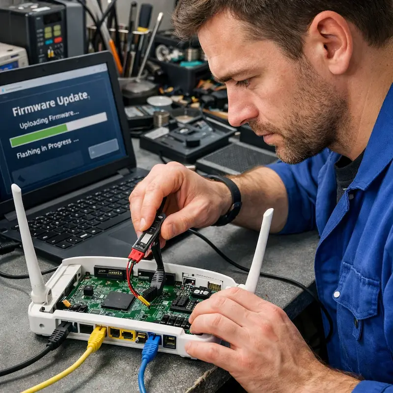 Обновление прошивки роутера в Энгельсе