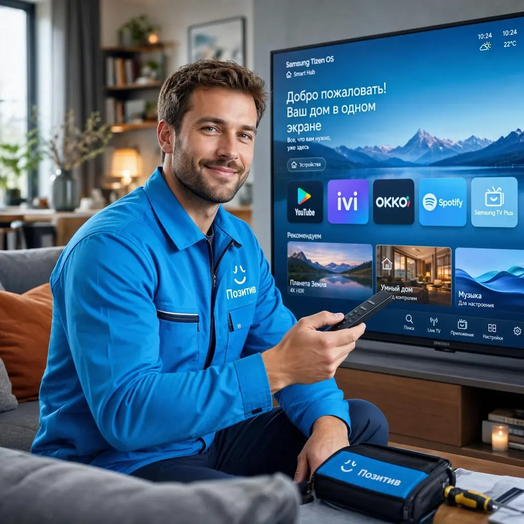 Настройка Smart TV в Энгельсе