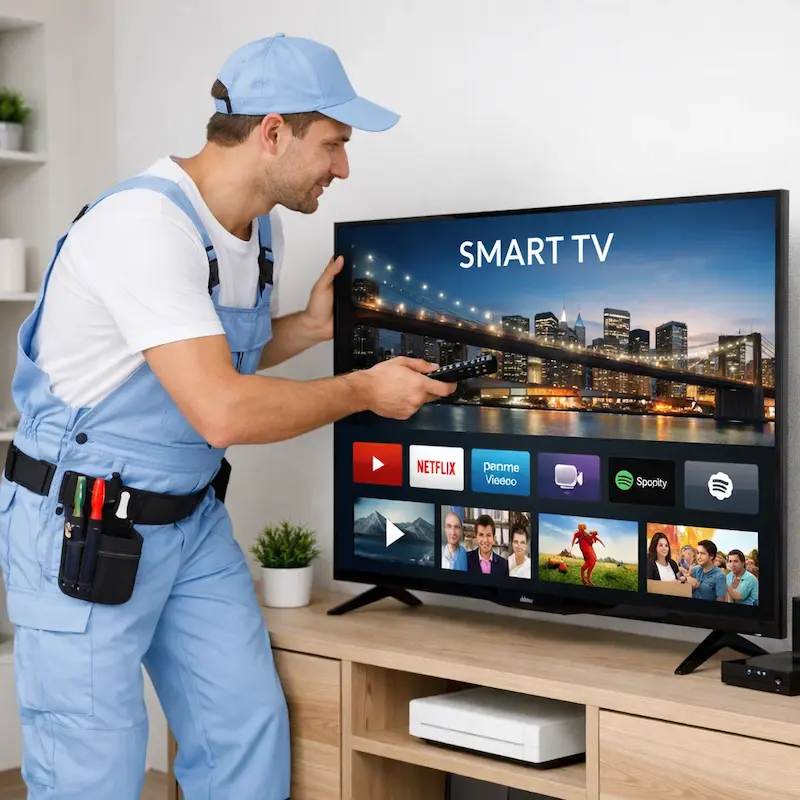Как вызвать мастера для настройки Smart TV в Энгельсе