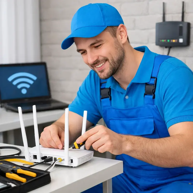 Настройка Wi - Fi в Энгельсе