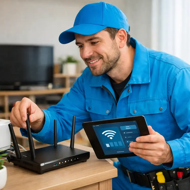 Настройка Wi-Fi для квартиры, дома и офиса в Энгельсе