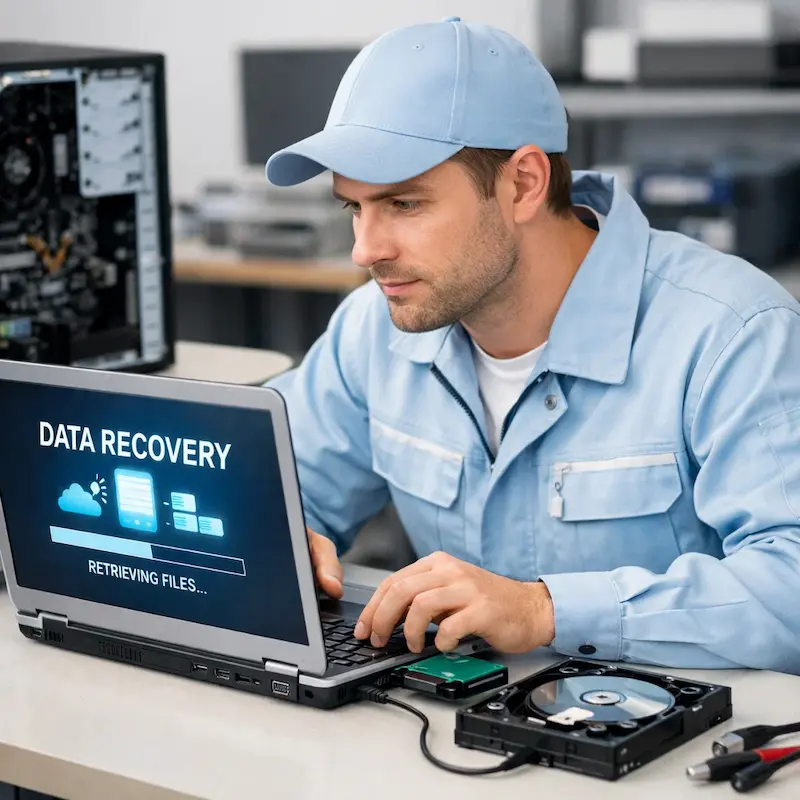 Восстановление данных и файлов в Энгельсе