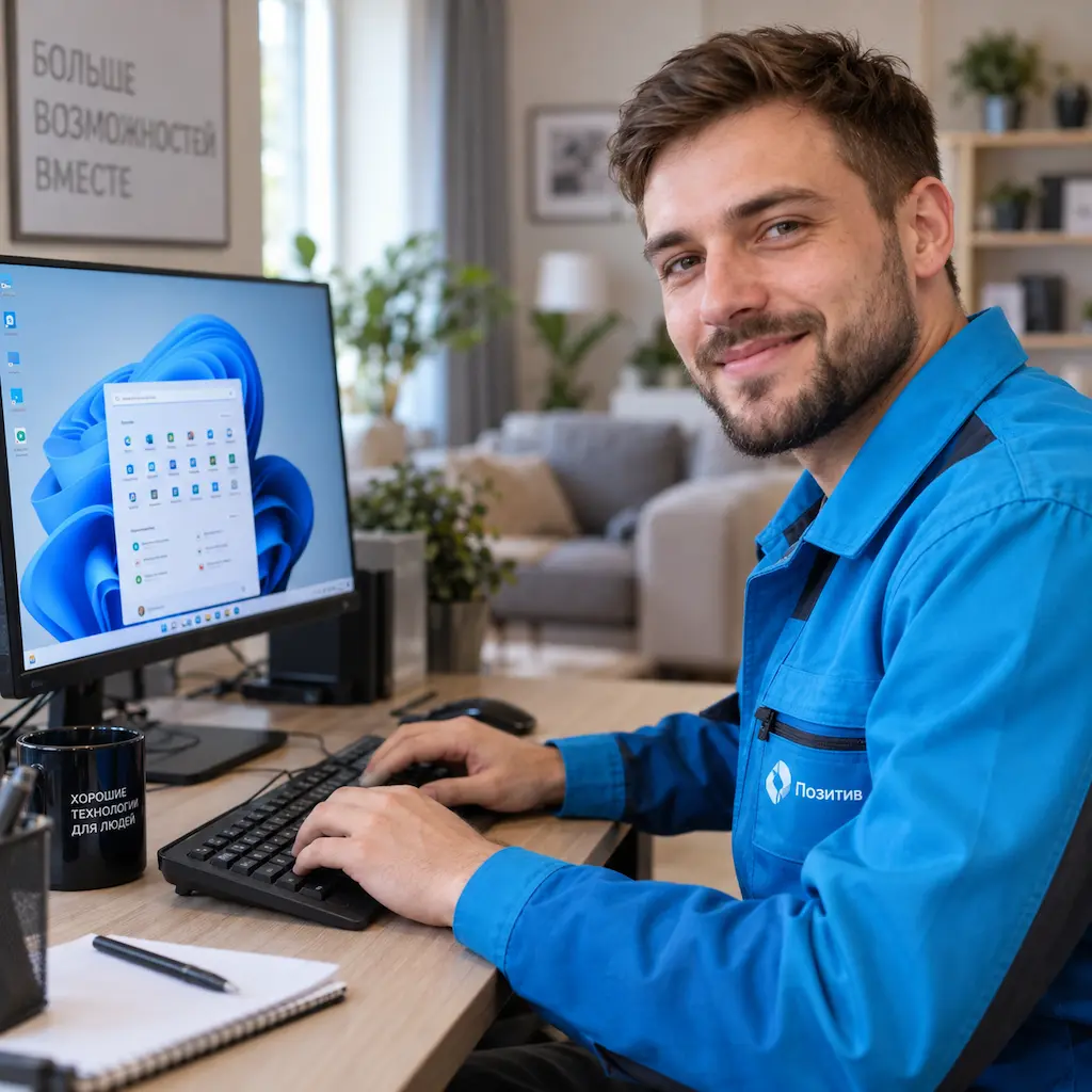 Настройка Windows в Энгельсе на дому