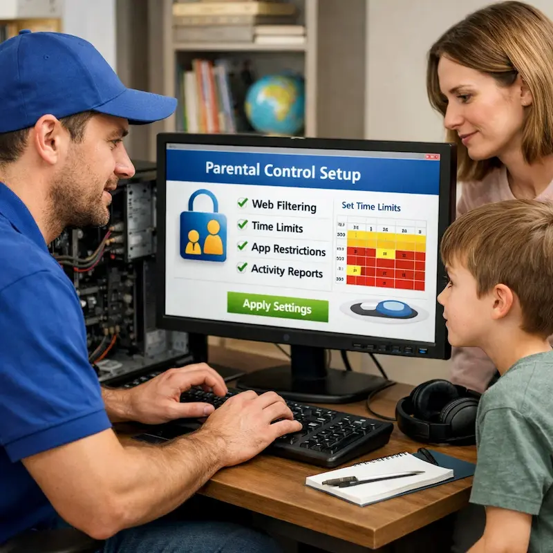 установка родительского контроля в Энгельсе