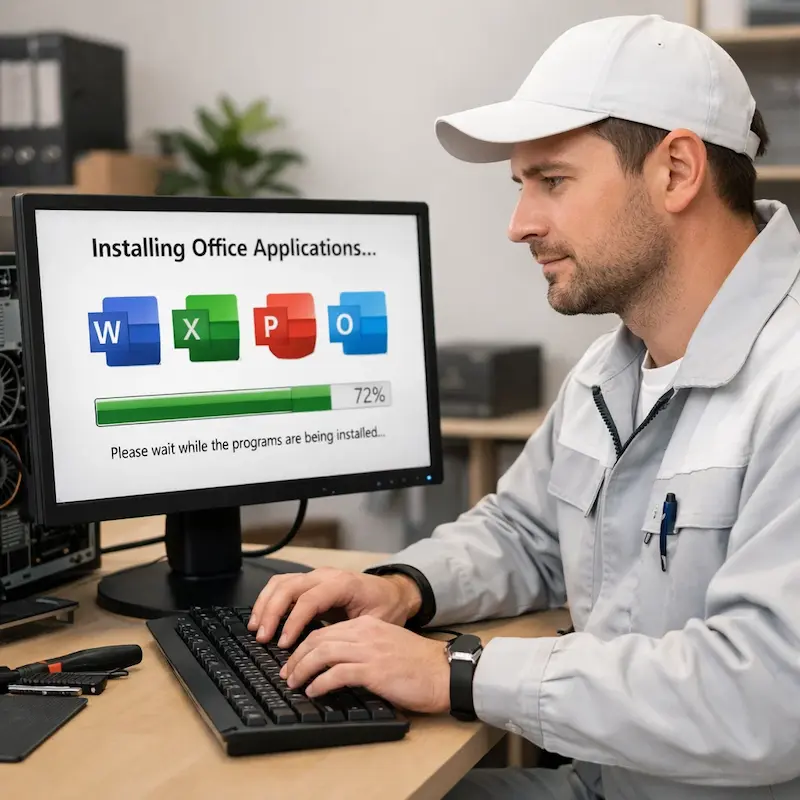 установка офисных программ на компьютер в Энгельсе