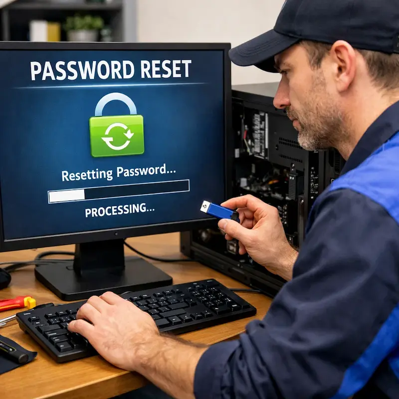 Удаление пароля на компьютере в Энгельсе