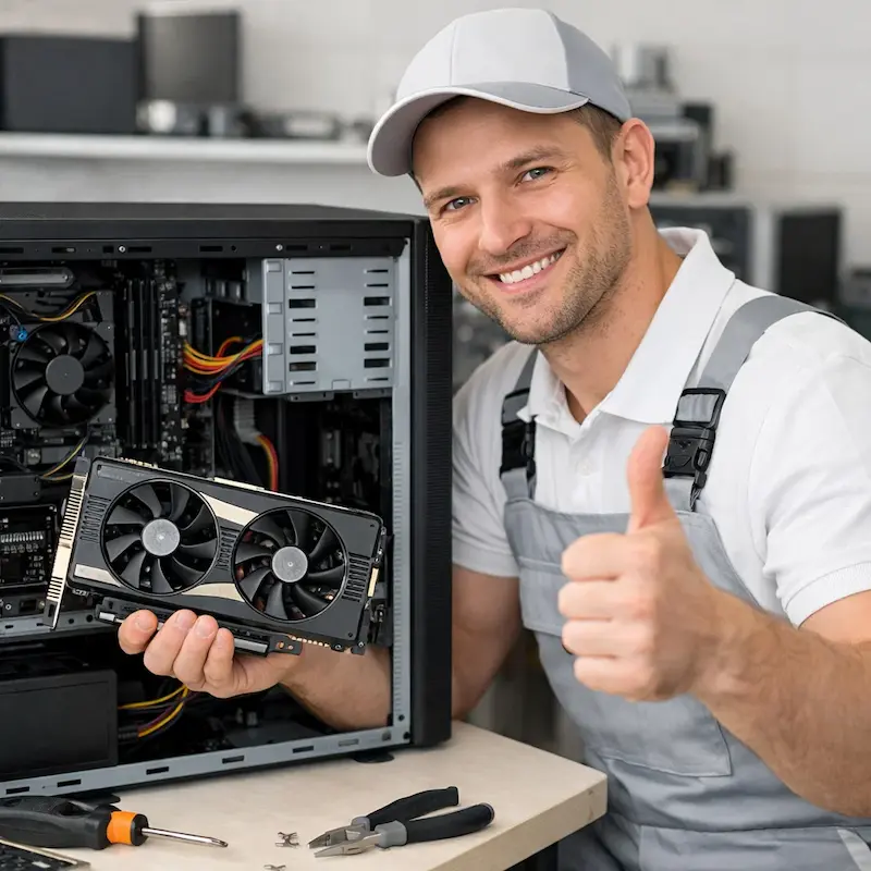 Замена видеокарты ПК в Энгельсе