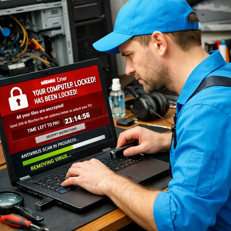 Удалить винлокер в Энгельсе